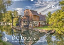 Die Lausitz - Landmarken der Nieder- und Oberlausitz (Wandkalender 2023 DIN A2 quer)