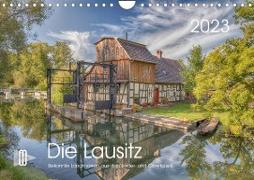 Die Lausitz - Landmarken der Nieder- und Oberlausitz (Wandkalender 2023 DIN A4 quer)