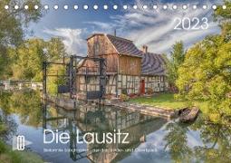 Die Lausitz - Landmarken der Nieder- und Oberlausitz (Tischkalender 2023 DIN A5 quer)