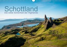 Schottland - Die wilde Schönheit der Highlands (Wandkalender 2023 DIN A3 quer)