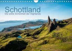 Schottland - Die wilde Schönheit der Highlands (Wandkalender 2023 DIN A4 quer)