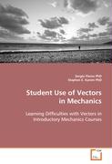 Student Use of Vectors in Mechanics