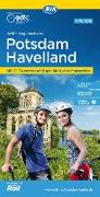 ADFC-Regionalkarte Potsdam Havelland, 1:75.000, mit Tagestourenvorschlägen, reiß- und wetterfest, E-Bike-geeignet, GPS-Tracks-Download
