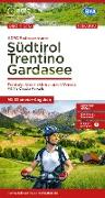 ADFC-Radtourenkarte IT-STG Südtirol, Trentino, Gardasee 1:150.000, reiß- und wetterfest, E-Bike geeignet, GPS-Tracks Download, mit Bett+Bike Symbolen, mit Kilometer-Angaben