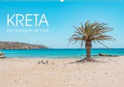 Kreta - Die Highlights der Insel (Wandkalender 2023 DIN A2 quer)