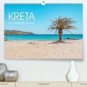 Kreta - Die Highlights der Insel (Premium, hochwertiger DIN A2 Wandkalender 2023, Kunstdruck in Hochglanz)