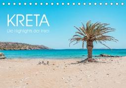 Kreta - Die Highlights der Insel (Tischkalender 2023 DIN A5 quer)
