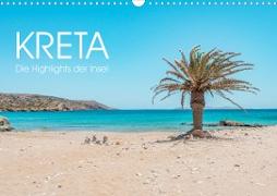 Kreta - Die Highlights der Insel (Wandkalender 2023 DIN A3 quer)
