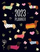 Dachshund Planner 2023