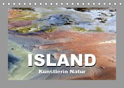 Island ¿ Künstlerin Natur (Tischkalender 2023 DIN A5 quer)