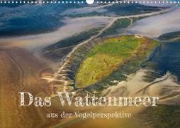 Das Wattenmeer aus der Vogelperspektive (Wandkalender 2023 DIN A3 quer)