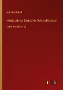 Handbuch der Deutschen Nationalliteratur