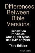 Differences Between Bible Versions