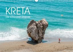 Kreta - Die schönsten Strände (Wandkalender 2023 DIN A3 quer)