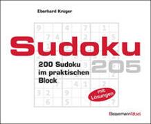 Sudokublock 205 (5 Exemplare à 2,99 €)