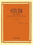 Studies for Violin Fasc. I: I-III Positions from Elementary to Kreutzer Studies