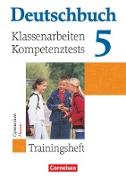 Deutschbuch Gymnasium, Trainingshefte, 5. Schuljahr, Klassenarbeiten, Kompetenztests - Hessen, Trainingsheft mit Lösungen