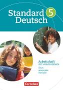 Standard Deutsch, 5. Schuljahr, Arbeitsheft mit Lösungen