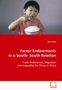 Factor Endowments in a South- South Relation
