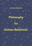 Philosophy for Human Behaviour