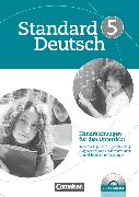 Standard Deutsch, 5. Schuljahr, Handreichungen für den Unterricht mit CD-ROM, Mit Lösungen und Kopiervorlagen zur Differenzierung