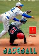 Baseball Power (Wandkalender 2023 DIN A2 hoch)