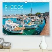 Rhodos - Die Highlights der Insel (Premium, hochwertiger DIN A2 Wandkalender 2023, Kunstdruck in Hochglanz)