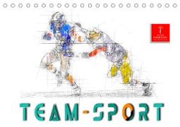 Team-Sport (Tischkalender 2023 DIN A5 quer)