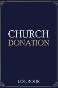 Church Donation Log Book