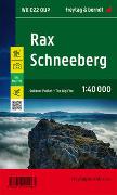 Rax - Schneeberg, Wanderkarte 1:40.000, WK 022 OUP, Outdoor Pocket