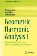 Geometric Harmonic Analysis I