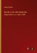 Geschichte der siebenbürgischen Hospitäler bis zum Jahre 1625