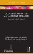 Delivering Impact in Management Research