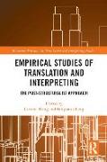 Empirical Studies of Translation and Interpreting