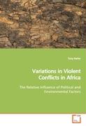 Variations in Violent Conflicts in Africa