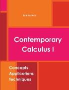 Contemporary Calculus I