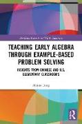 Teaching Early Algebra through Example-Based Problem Solving