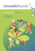 Umweltfreunde, Brandenburg - Ausgabe 2009, 1. Schuljahr, Arbeitsheft, Mit Wegweiser Arbeitstechniken