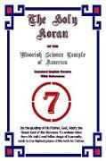 HOLY KORAN OF THE MOORISH SCIENCE TEMPLE OF AMERICA STANDARD ENGLISH VERSION