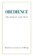 Obedience. The Authority of the Word