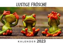 Lustige Frösche