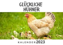 Glückliche Hühner