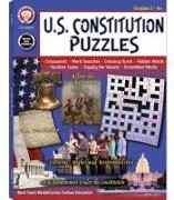 U.S. Constitution Puzzles Workbook, Grades 5 - 12
