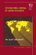 International Journal of Labour Research: Are Green Jobs Decent?