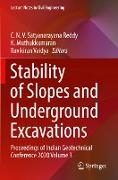 Stability of Slopes and Underground Excavations