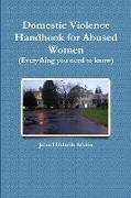Domestic Violence Handbook for Abused Women