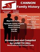CANNON Family Ancestry and Genealogy