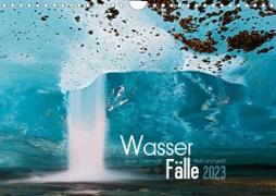 Wasserfälle klein und groß (Wandkalender 2023 DIN A4 quer)