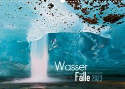 Wasserfälle klein und groß (Wandkalender 2023 DIN A3 quer)