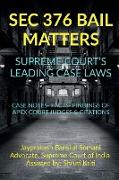 SEC 376 BAIL MATTERS- SUPREME COURT'S LEADING CASE LAWS